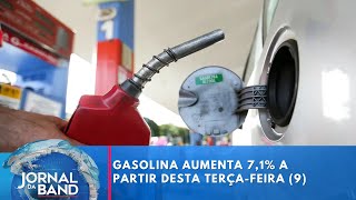 Petrobras anuncia 1° reajuste de preços de gasolina e gás de cozinha em 2024  Jornal da Band [upl. by Eduardo]