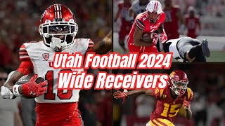 Utah Football 2024  Wide Receivers [upl. by Eenehs790]