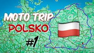 1 Polsko 🇵🇱 na motorce 🏍️  Plán na cca 2500 km a pokec o našem prvním výletu za 🇨🇿 [upl. by Erasmo934]