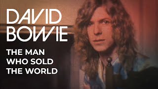 David Bowie  The Man Who Sold The World 2020 Mix Official Lyric Video [upl. by Kenison]