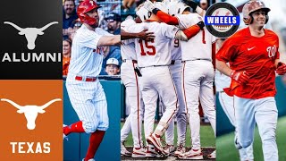 Texas Baseball Alumni Game Highlights  2024 College Baseball Highlights [upl. by Coralyn488]