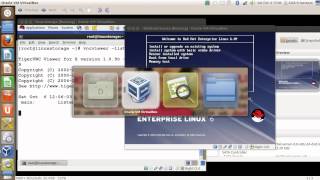 Installing Linux Remotely in GUI using VNC Tutorials Online at Networknuts [upl. by Acirtap287]