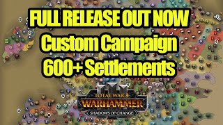 FULL RELEASE  Old World Custom Campaign For Total War Warhammer 3 By ChaosRobie Is OUT NOW [upl. by Lefton]