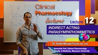 Autonomic Pharmacology Ar  Lec 12  Indirect parasympathomimetics [upl. by Zitella546]