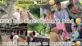 Pura Din Thak K 🥴Aane K Baad Jab Baji K Ghar Dawat 😋Me Maza Hi Aagaya 🤗  Full Entertainment 🤣 [upl. by Treat]