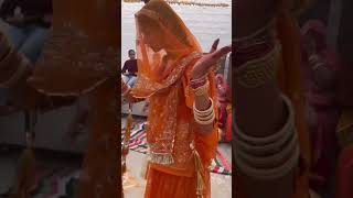 traditional dhol thali dance ॥ rajputi ghoomar rajasthan rajputidance culture [upl. by Ramirolg]