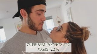 Zalfie Best Moments pt 2  AUGUST 2016 [upl. by Nerraf]