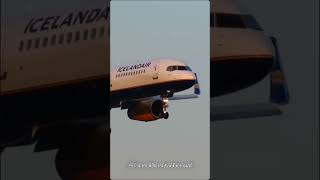 Icelandair insane edit🔥🔥🔥 plane airplane icelandair 757 767 aviation [upl. by Romney572]