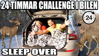 24 TIMMAR CHALLENGE I BILEN SLEEP OVER [upl. by Bollinger]