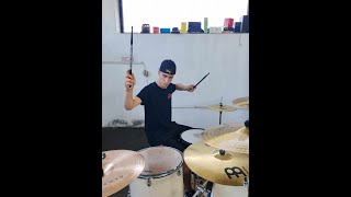 Motionless In White  Thoughts amp Prayers Drum Cover [upl. by Mastat]