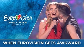 When Eurovision gets AWKWARD [upl. by Arataj341]