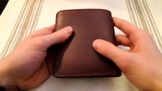 Saddleback Leather Large Wallet in Chestnut Review by Hiireview [upl. by Any]