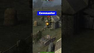 Covenanter Интересный барабан shorts wotblitz wot танки [upl. by Jankey894]