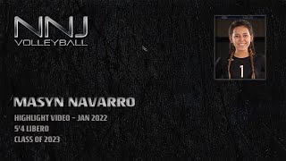 Navarro Masyn  Jan 2022 [upl. by Rockie874]