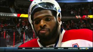 NBCSN Post game Price amp Subban interviews Montreal Canadiens vs Ottawa Senators April 26 2015 NHL [upl. by Thay]