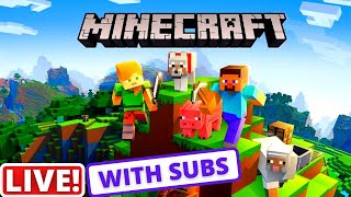 Minecraft Live Streaming  Anyone Can Join  Minecraft Multiplayer Live  Mcpe Live mcpelive [upl. by Howard]