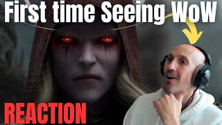 Ive never seen World of Warcraft before  Cinematic Trailers Blind Reaction [upl. by Purcell]