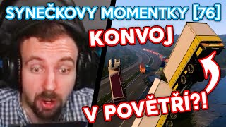 CELÝ KONVOJ VYLETĚL DO POVĚTŘÍ  Synečkovy Momentky 76 [upl. by Lossa]