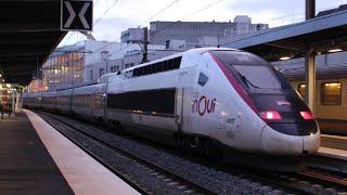 TGV Pos  BB 7300 bourgogne à Chambéry [upl. by Yerrot]