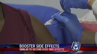 Booster shot side effects similar to previous COVID doses [upl. by Elna]