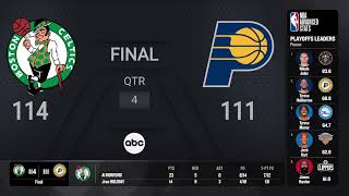 Celtics  Pacers Game 3  NBAConferenceFinals presented by Google Pixel on ABC Live Scoreboard [upl. by Hedvig]