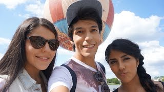 PASEO EN GLOBO POR DISNEY  VLOG LOS POLINESIOS [upl. by Ellened36]