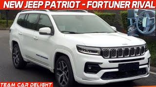 Jeep Patriot 2021 Compass 7 Seater  Launch Date Price in India amp All Details [upl. by Ojibbob]