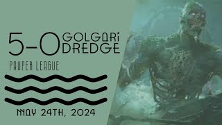 Pauper League  BG Dredge [upl. by Renzo]