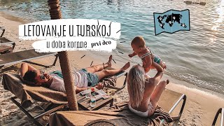 BODRUM 2020  LETOVANJE U TURSKOJ  PUTOVANJE AVIONOM U DOBA KORONE [upl. by Russian938]