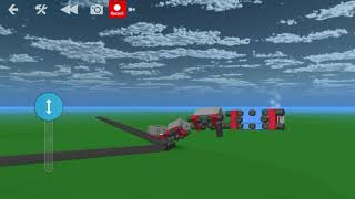 Blocksworld thomas crashes at the curve [upl. by Tracee]