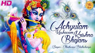 ACHYUTAM KESHAVAM KRISHNA DAMODARAM  VERY BEAUTIFUL SONG  POPULAR KRISHNA BHAJAN  FULL SONG [upl. by Eamaj629]