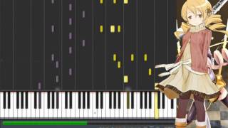 Synthesia Kajiura Yuki  Credens justitiam Piano Tutorial [upl. by Eniac]