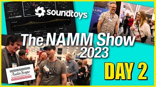 Soundtoys Oeksound AudioScape and more  Day TWO Exploring NAMM Show 2023 [upl. by Ettennat749]