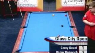 Pro Billiards Glass City Open 9Ball 2004  Deuel  Basavich [upl. by Atiner]