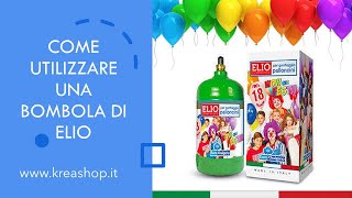 Tutorial gonfiaggio palloncini con Bombola Gas Elio usa e getta  Zeus Party [upl. by Cela]