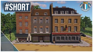 Minecraft  Georgian Shops Shorts Timelapse Build [upl. by Wein427]