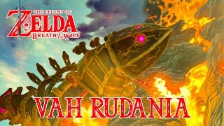 HOW TO GET INTO VAH RUDANIA THE DIVINE BEAST  DEATH MOUNTAIN  ZELDA BREATH OF THE WILD  SWITCH [upl. by Akemal]