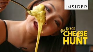 Cream Cheese Bread Bowl South Korea  The Great Cheese Hunt Ep 2 [upl. by Sammie625]