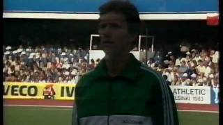 Eamonn Coghlan  World Athletics Championship 5000m Gold Helsinki 1983 [upl. by Virgy]