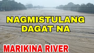 MARIKINA RIVER UPDATE GRABE ANG LAKI NG TUBIG [upl. by Barrow]