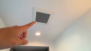 Panasonic FV 20VQ3 WhisperCeiling Spot Ventilation Fan 190 CFM Quiet Ceiling Mount Bathroom Fan [upl. by Ellezig]