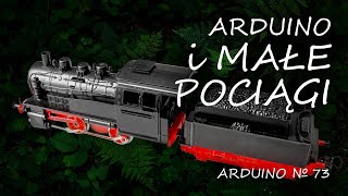 Arduino 73 O realizmie ruchu modeli pociągów i użyciu myszy do sterowania makietą [upl. by Lertnek]