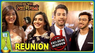 Ek Shringaar Swabihmaan Teams REUNION On ITA Awards 2017 Red Carpet  EXCLUSIVE Interview [upl. by Alset161]