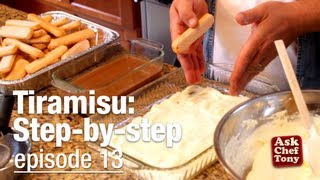 Italian Tiramisù Recipe Video Classic Easy Authentic  as taught by an Italian How to Make it [upl. by Nerrej]