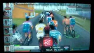 Pro Cycling Season 9 Le Tour De France PSP Gameplay [upl. by Kcirdaed688]