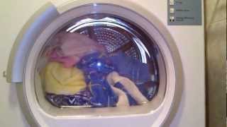 Siemens WT46E305PL tumble dryer  drying a load of towels part 12 [upl. by Vashtee]