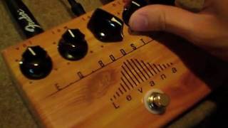 【試奏動画】Levana EQ BOOSTER ギターエフェクター [upl. by Templia]