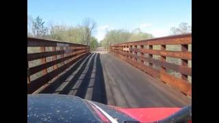 Danbury Wisconsin Riding the Gandy Dancer Trail [upl. by Capp]