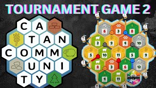 Catan Tournament Game 2 CATAN Mom [upl. by Eciram]