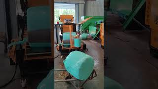 Process of Wrapping Silage in Film [upl. by Ggerg]